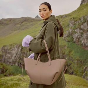 Polene Cyme Taupe bag
